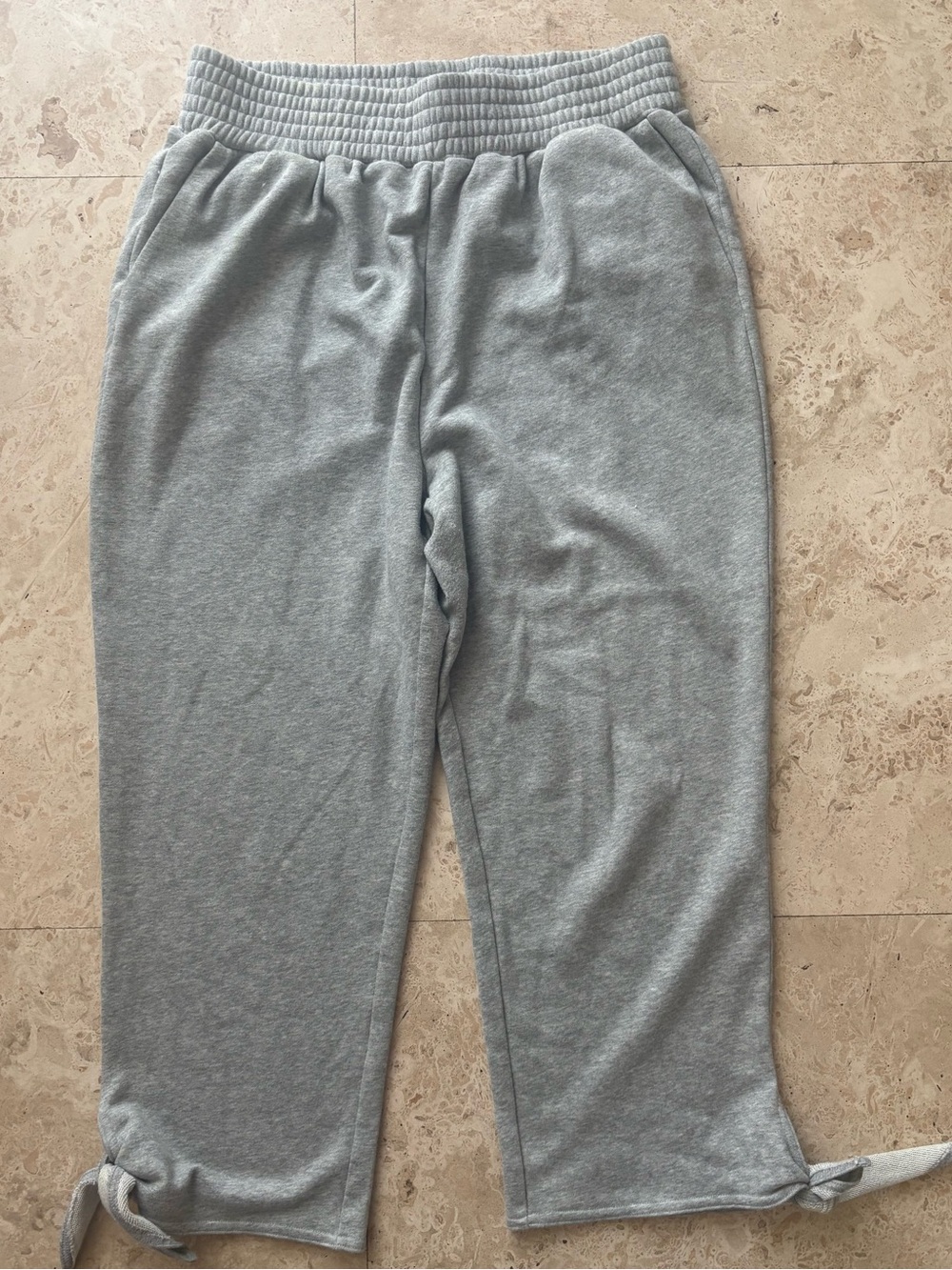 cinq a sept Light Gray Men’s Drawstring Hem Sweatpants